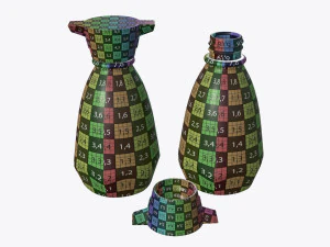 Soy sauce bottle 03 3D Model
