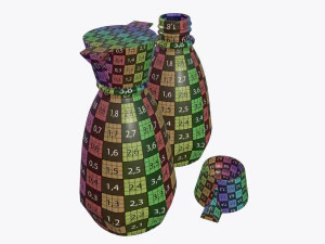 Soy sauce bottle 03 3D Model