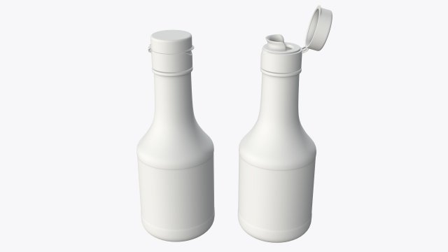 Soy sauce bottle 05 Modelo 3D .c4d .max .obj .3ds .fbx .stl .blend 