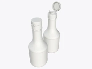 botella de salsa de soja 05 Modelo 3D