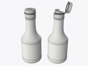 Soy sauce bottle 05 Modelo 3D