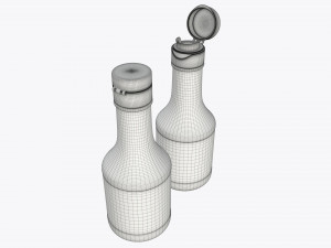 Soy sauce bottle 05 Modelo 3D