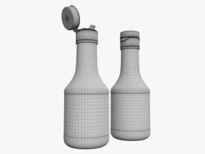 Soy sauce bottle 05 Modelo 3D
