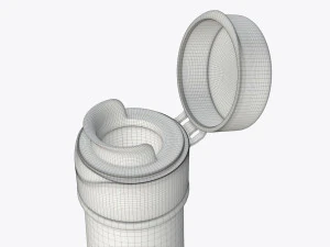 botella de salsa de soja 05 Modelo 3D