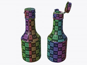 Soy sauce bottle 05 Modelo 3D