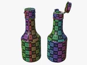 botella de salsa de soja 05 Modelo 3D