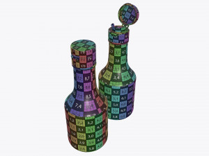 Soy sauce bottle 05 Modelo 3D