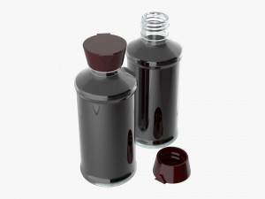 Soy sauce bottle 06 3D Модель