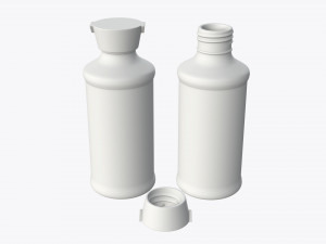 Soy sauce bottle 06 3D Модель