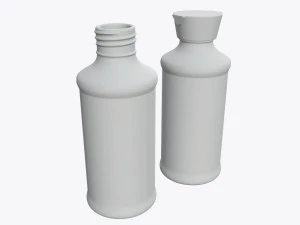 Soy sauce bottle 06 3D Model