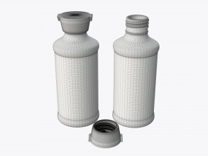 Soy sauce bottle 06 3D Модель
