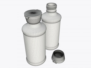 Soy sauce bottle 06 3D Модель