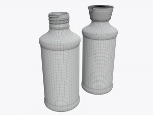 Soy sauce bottle 06 3D Модель