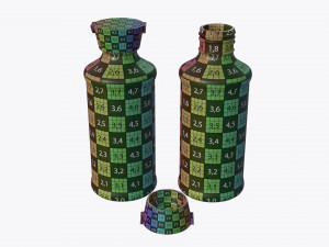 Soy sauce bottle 06 3D Модель