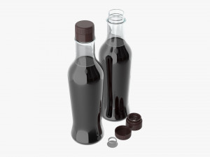 Soy sauce bottle 07 3D-Modell