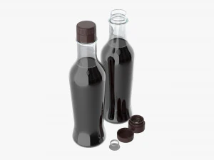 Soy sauce bottle 07 3D Model