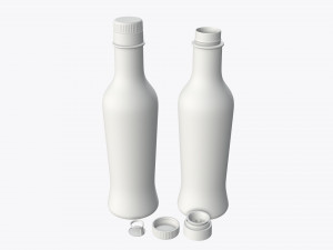 Soy sauce bottle 07 3D-Modell