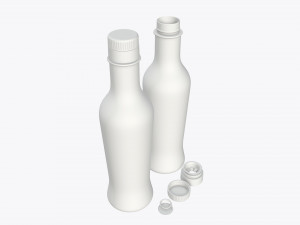 Soy sauce bottle 07 3D-Modell