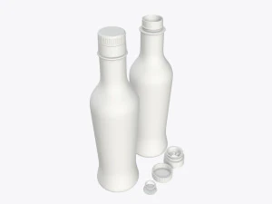 Soy sauce bottle 07 3D Model