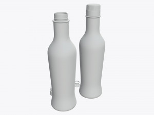 Soy sauce bottle 07 3D-Modell