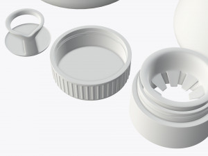 Soy sauce bottle 07 3D-Modell
