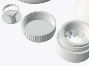Soy sauce bottle 07 3D Model