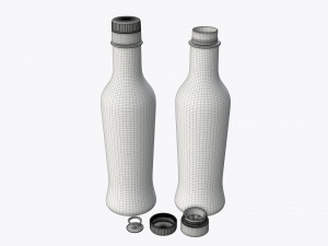 Soy sauce bottle 07 3D-Modell