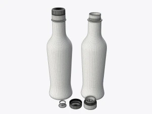 Soy sauce bottle 07 3D Model