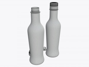 Soy sauce bottle 07 3D-Modell