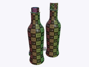 Soy sauce bottle 07 3D-Modell