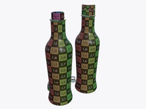 Soy sauce bottle 07 3D Model