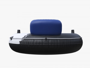 Sport Lounge Inflatable Water Float Modèle 3D