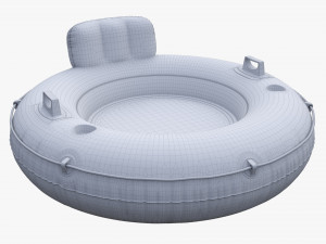 Sport Lounge Inflatable Water Float Modèle 3D