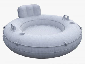 Sport Lounge Inflatable Water Float 3D Model