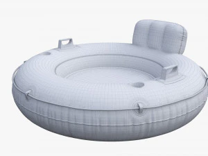 Sport Lounge Inflatable Water Float 3D Model