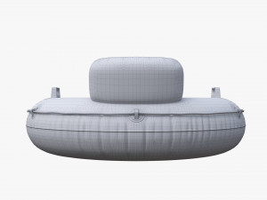 Sport Lounge Inflatable Water Float Modèle 3D