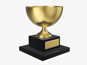 Trophy cup 02 3D Model