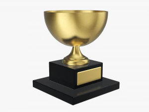 Trophy cup 02 3D Model