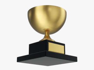 Trophy cup 02 3D Model