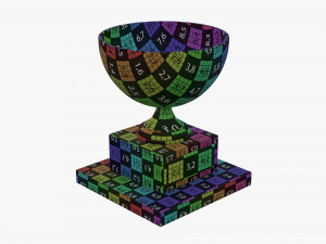 Trophy cup 02 3D Model