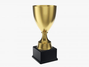 Trophy cup 03 3D Model