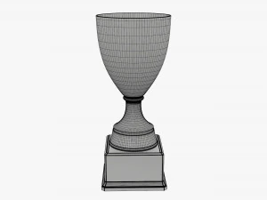 Ta&ccedil;a trof&eacute;u 03 Modelo 3D