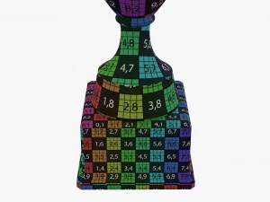 Ta&ccedil;a trof&eacute;u 03 Modelo 3D
