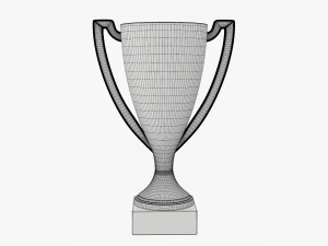 Trophy cup 04 3D Model