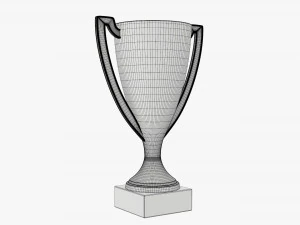 Trophy cup 04 3D Model