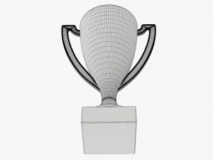 Trophy cup 04 3D Model