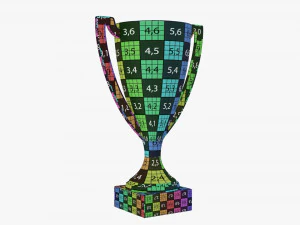 Trophy cup 04 3D Model