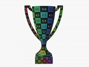 Trophy cup 04 v2 3D 模型