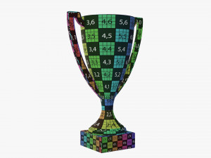 Trophy cup 04 v2 3D 模型