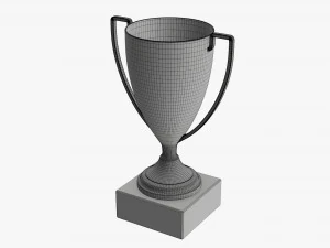 Трофейний кубок 05 3D Модель